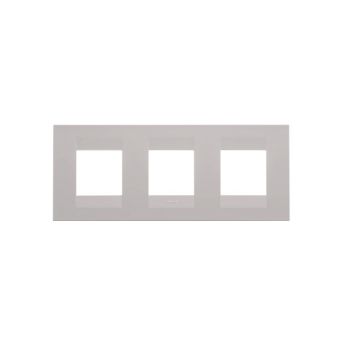 Rama decorativa Gewiss Chorus Geo International 6 module Natural Beige GW16426VL