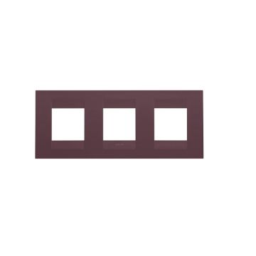 Rama decorativa Gewiss Chorus Geo International 6 module Tuscan Red GW16426VD