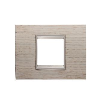 Rama decorativa Gewiss Chorus Lux 2 module Light Oak GW16202WK