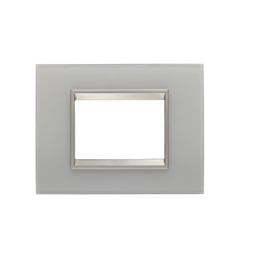 Rama decorativa Gewiss Chorus Lux 3 module Natural Reflection GW16203GT