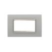 Rama decorativa Gewiss Chorus Lux 4 module Natural Reflection GW16204GT