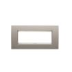 Rama decorativa Gewiss Chorus Lux 6 module Pearly Bronze GW16206XP