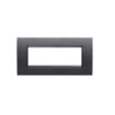Rama decorativa Gewiss Chorus Lux 6 module Ardezie Monochrom GW16206YA