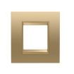 Rama decorativa Gewiss Chorus Lux International 2 module Gold GW16222XG