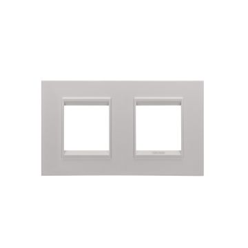 Rama decorativa Gewiss Chorus Lux International 4 module Monochrome Natural Beige GW16223XL