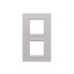 Rama decorativa Gewiss Chorus Lux International 4 module Monochrome Natural Beige GW16224XL