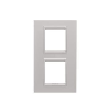 Rama decorativa Gewiss Chorus Lux International 4 module Monochrome Natural Beige GW16224XL