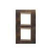 Rama decorativa Gewiss Chorus Lux International 4 module Antique Brass GW16224XQ