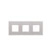 Rama decorativa Gewiss Chorus Lux International 6 module Monochrome Natural Beige GW16226XL