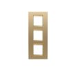 Rama decorativa Gewiss Chorus Lux International 6 module Gold GW16227XG