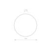 Aplica LED Nowodvorski RIng S Black 7634 otel negru