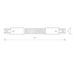 Conector flexibil Nowodvorski Profile Flex Track System White 8382