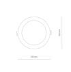 Spot LED Nowodvorski CL KOS White 8W 3000k 8782 plastic alb