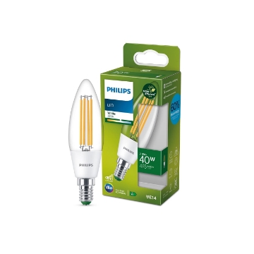 Bec LED Philips E14 B35 2.3W 3000k 485lm PS04710