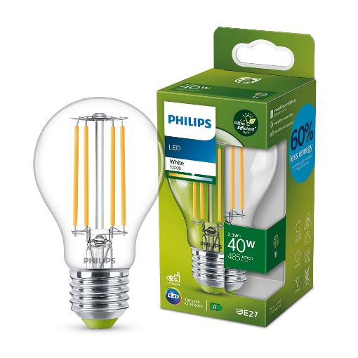 Bec LED Philips E27 A60 2.3W 3000k 485lm PS04718