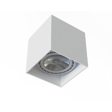 Spot Nowodvorski Cobble White 7791 aluminiu alb