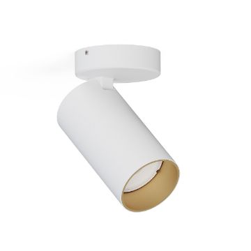 Plafoniera Nowodvorski Mono I White-Gold 7771 otel alb-auriu