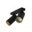 Plafoniera Nowodvorski Mono II Black-Gold 7766 otel negru-auriu