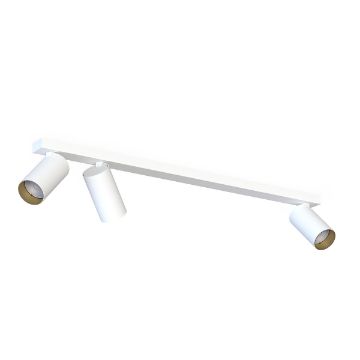Plafoniera Nowodvorski Mono III White-Gold 7775 otel alb-auriu