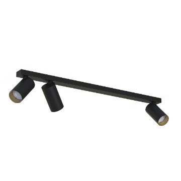 Plafoniera Nowodvorski Mono III Black-Gold 7767 otel negru-auriu
