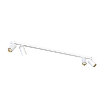 Plafoniera Nowodvorski Mono IV White-Gold 7776 otel alb-auriu