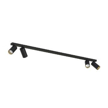 Plafoniera Nowodvorski Mono IV Black-Gold 7768 otel negru-auriu