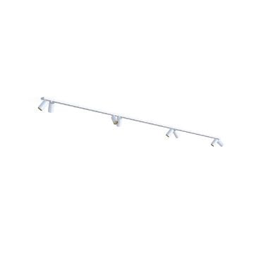 Plafoniera Nowodvorski Mono VIII White-Gold 2x200cm 7696 otel alb-auriu