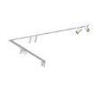 Plafoniera Nowodvorski Mono Corner VIII White-Gold 2x150cm 7695 otel alb-auriu