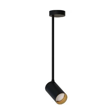 Plafoniera Nowodvorski Mono Long M Black-Gold 7674 otel negru-auriu