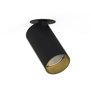 Plafoniera spot Nowodvorski Mono Surface I Black-Gold 7688 otel negru-auriu