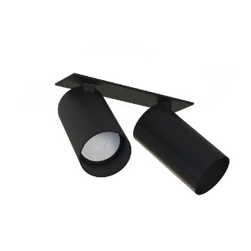Plafoniera spot Nowodvorski Mono Surface II Black 7834 otel negru