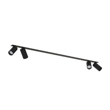 Plafoniera spot Nowodvorski Mono Surface IV Black 7836 otel negru