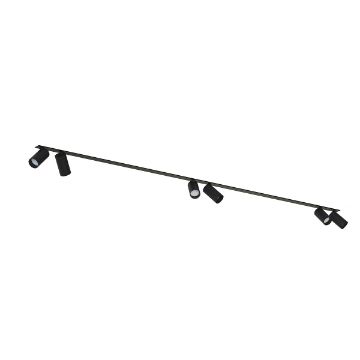 Plafoniera spot Nowodvorski Mono Surface VI Black 7837 otel negru