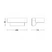 Aplica LED exterior Steinel L 800 C BT Anthracite 3000k 79291