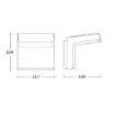Senzor miscare Steinel IHF 3D COM1 aparent negru 66215