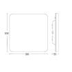 Plafoniera LED Steinel RS PRO R20 Basic Q SC 4000k senzor miscare 67830 plastic alb