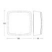Detector prezenta Steinel True Presence COM2 negru aparent 68288