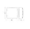 Detector prezenta Steinel True Presence COM1 negru aparent 68493