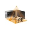 Detector prezenta Steinel IR Quattro HD-2 COM1 alb aparent 64327