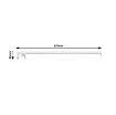 Aplica LED Rabalux Duddu White 20W 1200lm 78028 plastic alb