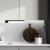 Aplica LED Rabalux Duddu Black 17W 1020lm 78029 plastic negru