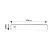 Aplica LED Rabalux Duddu Black 17W 1020lm 78029 plastic negru