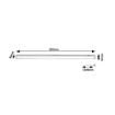 Aplica LED Rabalux Greg Black 13W 1220lm 78005 plastic negru