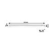 Aplica LED Rabalux Greg Black 9W 860lm 78004 plastic negru