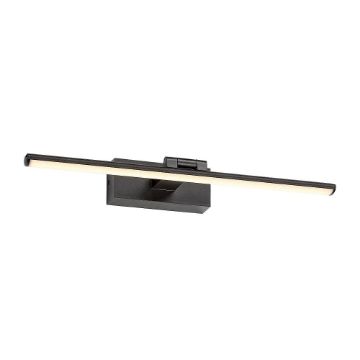 Aplica LED Rabalux Gaten Black 8W 420lm 78001 metal negru