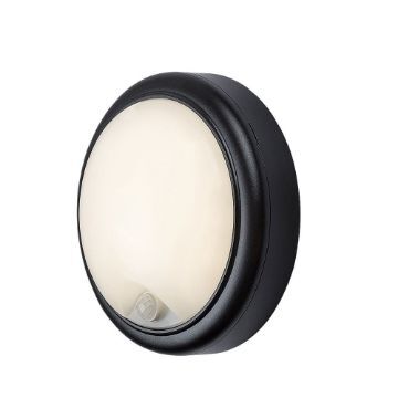 Aplica LED exterior Rabalux Hitura White 15W 1350lm senzor 77028 plastic negru