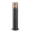 Stalp exterior Rabalux Teplice E27 12W senzor 77027 aluminiu negru mat