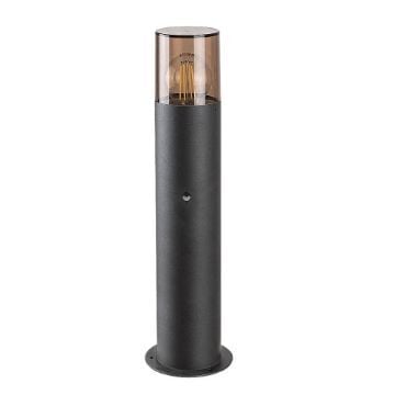 Stalp exterior Rabalux Teplice E27 12W senzor 77027 aluminiu negru mat