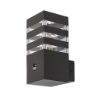 Aplica exterior Rabalux Ankara Anthracite E27 12W senzor 77025 aluminiu antracit