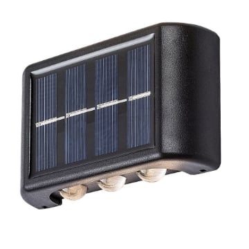 Lampa solara Rabalux Kangton Black 1.2W 8lm 3000k 1.2V 600mAh 77024